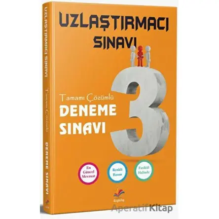 2021 Uzlaştırmacı Sınavı 3 Deneme Çözümlü - Orhan Doğan - Dizgi Kitap