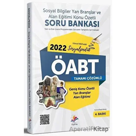 2022 ÖABT Sosyal Bilgiler Yan Branşlar ve Alan Eğitimi Sosyalpedia Konu Özetli Soru Bankası