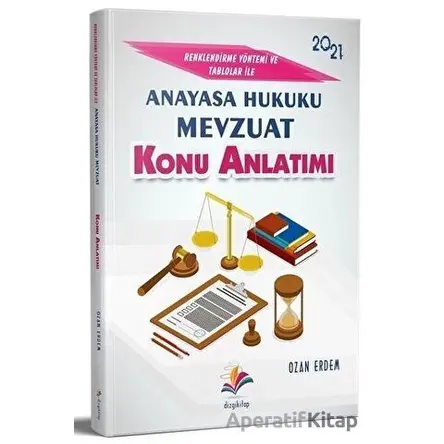 2021 Kaymakamlık Hakimlik KPSS A Grubu Anayasa Hukuku Mevzuat Konu Anlatımı
