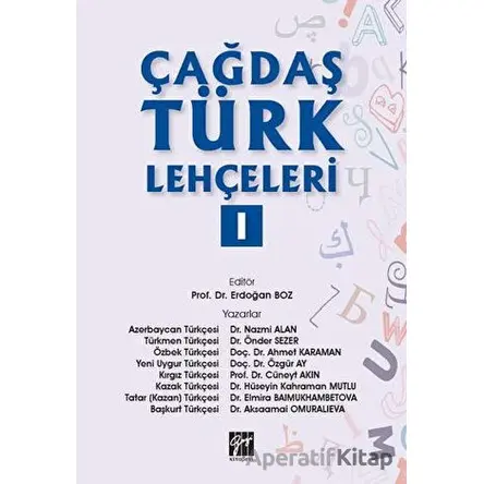 Çağdaş Türk Lehçeleri 1 - Nazmi Alan - Gazi Kitabevi