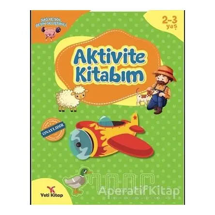 2-3 Yaş Aktivite Kitabım - Feyyaz Ulaş - Yeti Kitap