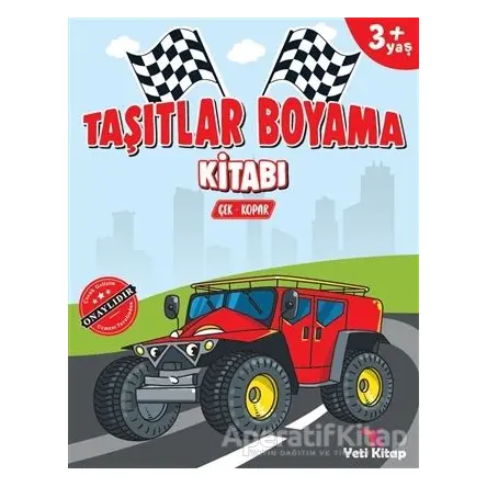 Taşıtlar Boyama Kitabı - Feyyaz Ulaş - Yeti Kitap