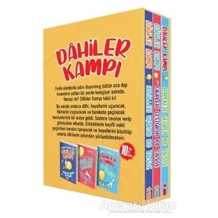 Dahiler Kampı Seti Kutulu (3 Kitap Takım) - Alexander Winterman - Acayip Kitaplar