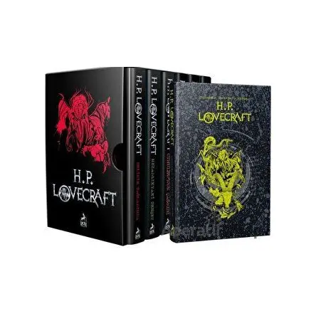 H.P. Lovecraft Seti (6 Kitap Takım) - Howard Phillips Lovecraft - Ren Kitap