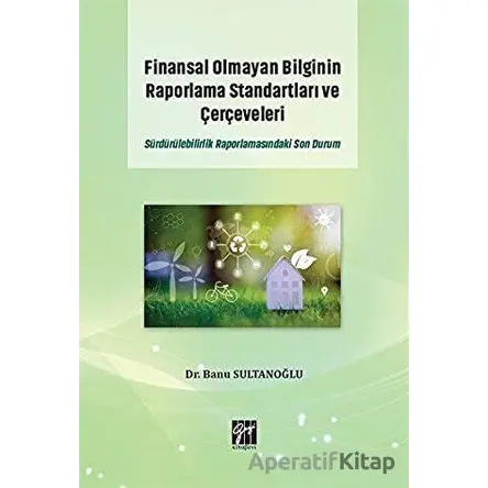 Finansal Olmayan Bilginin Raporlama Standartları ve Çerçeveleri - Banu Sultanoğlu - Gazi Kitabevi