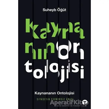 Kaynananın Ontolojisi Siyasetin Cevhersiz Arazı - Suheyb Öğüt - Turkuvaz Kitap
