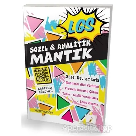LGS Sözel ve Analitik Mantık Karekod Çözümlü Soru Bankası