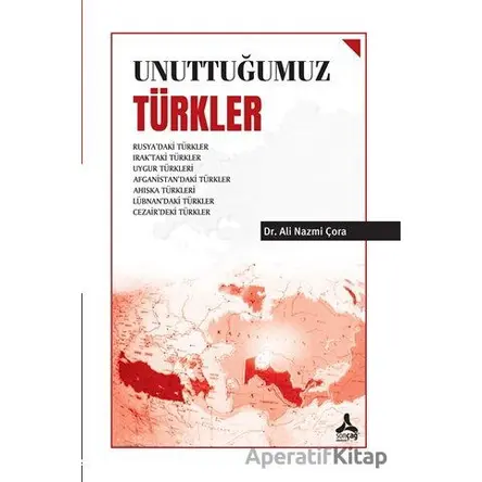 Unuttuğumuz Türkler - Ali Nazmi Çora - Sonçağ Yayınları