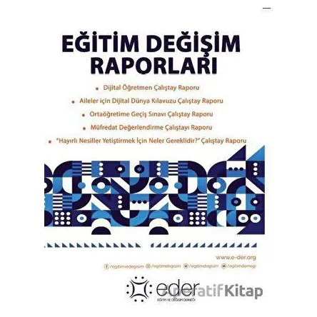 Eğitim Değişim Raporları - Kolektif - Platanus Publishing