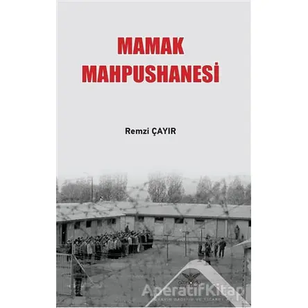 Mamak Mahpushanesi - Remzi Çayır - Altınordu Yayınları