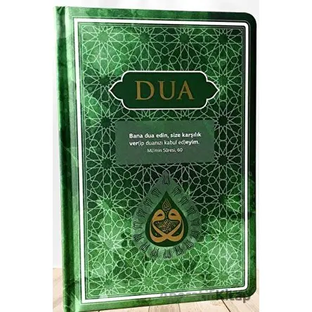Dua (Evrad-ı Şerife) - Orta Boy - Arapça+Türkçe - Yeşil - Kolektif - Server Yayınları
