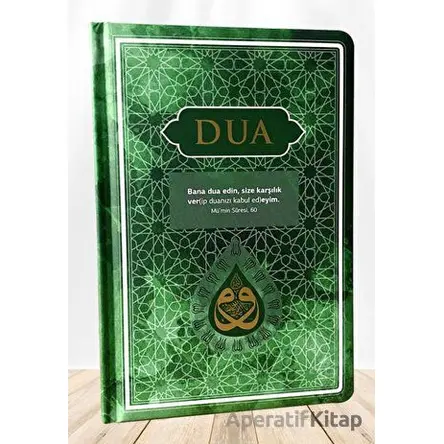 Dua Evrad-ı Şerife) Büyük Boy - Arapça+Türkçe - Yeşil - Kolektif - Server Yayınları