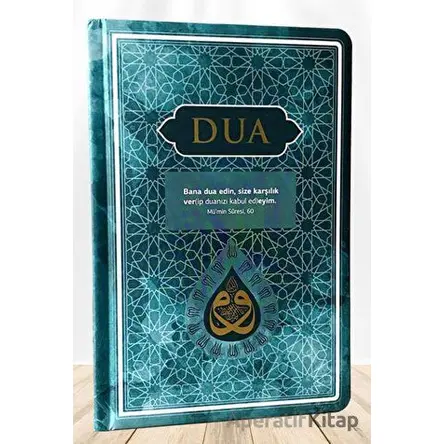 Dua Evrad-ı Şerife) Büyük Boy - Arapça + Türkçe - Turkuaz - Kolektif - Server Yayınları