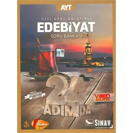 Sınav AYT Edebiyat 24 Adımda Özel Konu Anlatımlı Soru Bankası