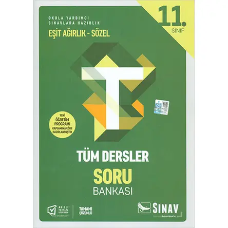 Sınav 11.Sınıf Eşit Ağırlık Sözel Tüm Dersler Soru Bankası