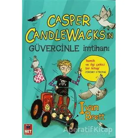 Casper Candlewaks’in Güvercinle İmtihanı - İvan Brett - Net Çocuk Yayınları