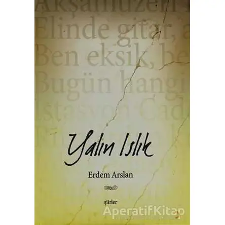 Yalın Islık - Erdem Arslan - Cinius Yayınları