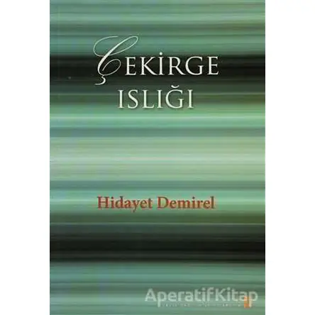 Çekirge Islığı - Hidayet Demirel - Cinius Yayınları