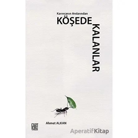 Karıncanın Anılarından Köşede Kalanlar - Ahmet Alkan - Palet Yayınları