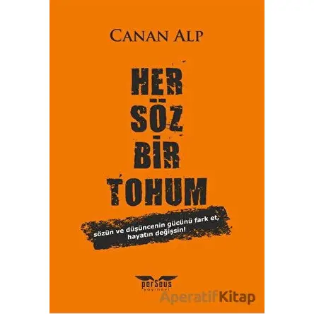 Her Söz Bir Tohum - Canan Alp - Perseus
