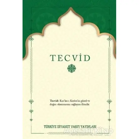 Tecvid El Kitabı - Kolektif - Türkiye Diyanet Vakfı Yayınları