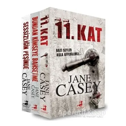 Jane Casey Polisiye Set 2 (3 Kitap Takım) - Jane Casey - Olimpos Yayınları