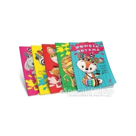 Ponçik Boyama (5 Kitap Takım) - Kolektif - Olimpos Yayınları