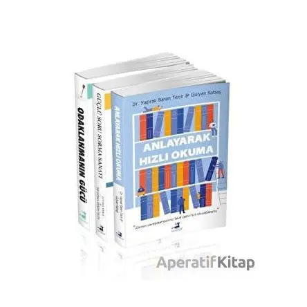 Kişisel Gelişim Seti 4 - 3 Kitap Takım - Kolektif - Olimpos Yayınları