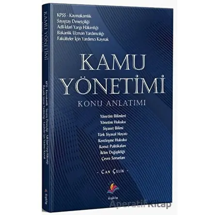 Kamu Yönetimi Konu Anlatımı - Can Çelik - Dizgi Kitap