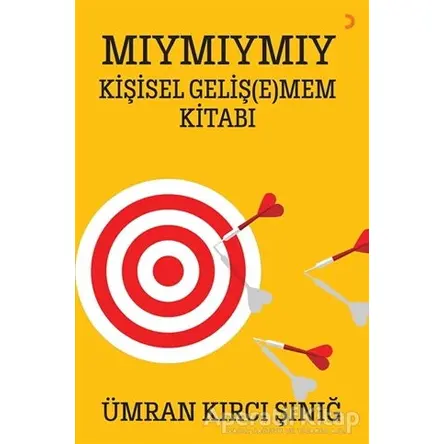 Mıymıymıy Kişisel Geliş(e)mem Kitabı - Ümran Kırcı Şınığ - Cinius Yayınları