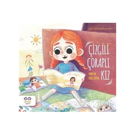 Çizgili Çoraplı Kız - Merve Gülcemal - Cezve Çocuk