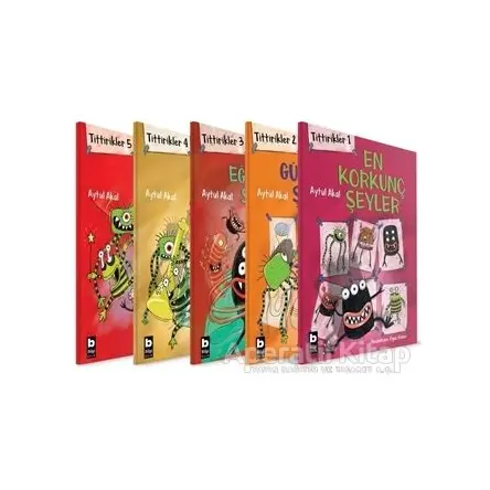 Tittirikler Dizisi (Beş Kitaplık Set) - Aytül Akal - Bilgi Yayınevi