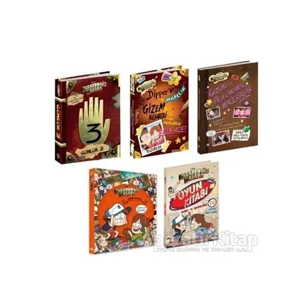 Disney Esrarengiz Kasaba Eğlence Seti (5 Kitap) - Jeffrey Rowe - Beta Kids