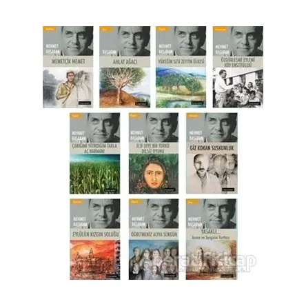 Mehmet Başaran Kitaplığı Seti (10 KitapTakım) - Mehmet Başaran - Literatür Yayıncılık