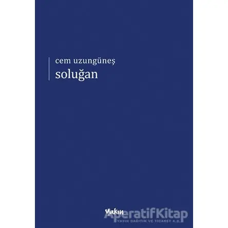 Soluğan - Cem Uzungüneş - Yakın Kitabevi