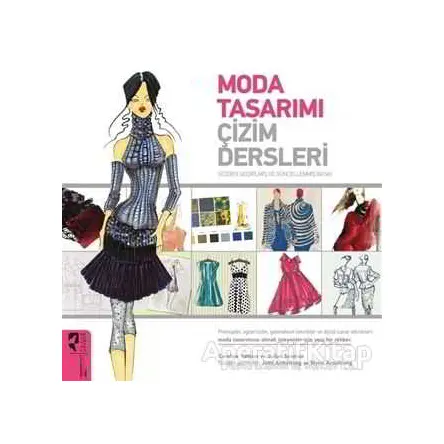 Moda Tasarımı Çizim Dersleri - Caroline Tatham - HayalPerest Kitap