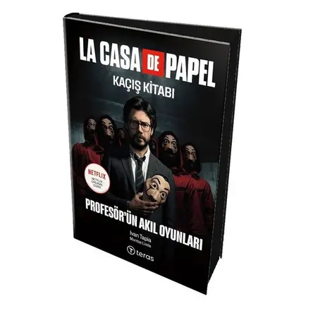 La Casa De Papel Kaçış Kitabı - Profesörün Akıl Oyunları (Ciltli) (Maske Hediyeli)