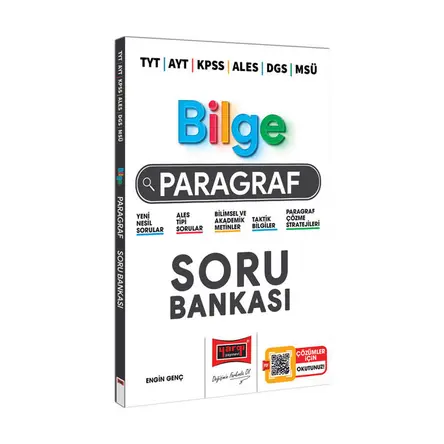 Yargı TYT AYT KPSS ALES DGS MSÜ Bilge Paragraf Soru Bankası