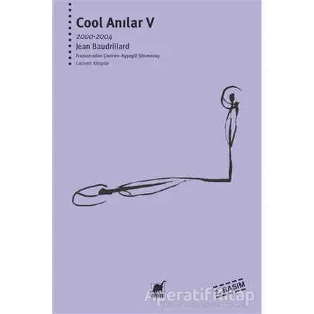 Cool Anılar 5 (2000 - 2004) - Jean Baudrillard - Ayrıntı Yayınları