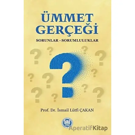 Ümmet Gerçeği; Sorunlar-Sorumluluklar