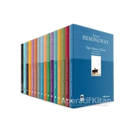 Ernest Hemingway Seti (16 Kitap Takım) - Ernest Hemingway - Bilgi Yayınevi
