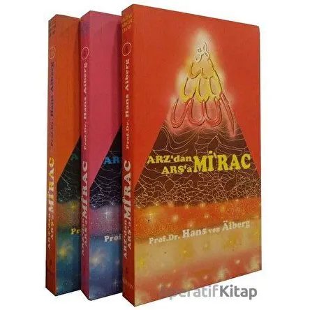 Arzdan Arşaa Mirac Seti - 3 Kitap Takım - Hans Von Aiberg - Alem Yayınları