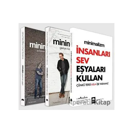 Minimalizm Serisi - 3 Kitap Takım - Kolektif - Eksik Parça Yayınları