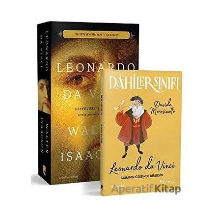 Leonardo Da Vinci Seti (2 Kitap Takım) - Walter Isaacson - Domingo Yayınevi