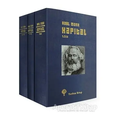 Kapital Set 3 Cilt (Ciltli) - Karl Marx - Yordam Kitap
