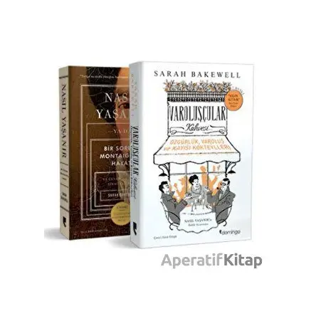 Sarah Bakewell Seti (2 Kitap) - Domingo Yayınevi