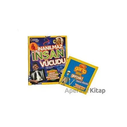 National Geographic Kids-İnanılmaz İnsan Vücudu Seti-2 Kitap Takım - Kolektif - Beta Yayınevi