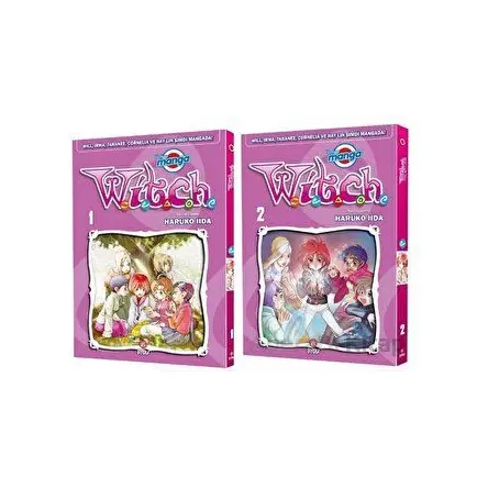 Disney Witch 2 Kitap Set - Haruko Iida - Beta Byou