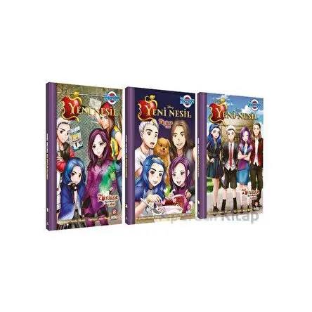 Disney Manga Yeni Nesil Özlü Kötüler Üçlemesi 3 Kitap Set - Jason Muell - Beta Byou