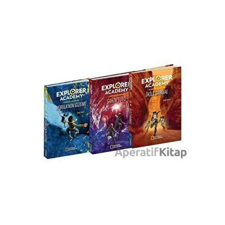 National Geographic Kids - Kaşifler Akademisi Seti (3 Kitap) - Kolektif - Beta Yayınevi